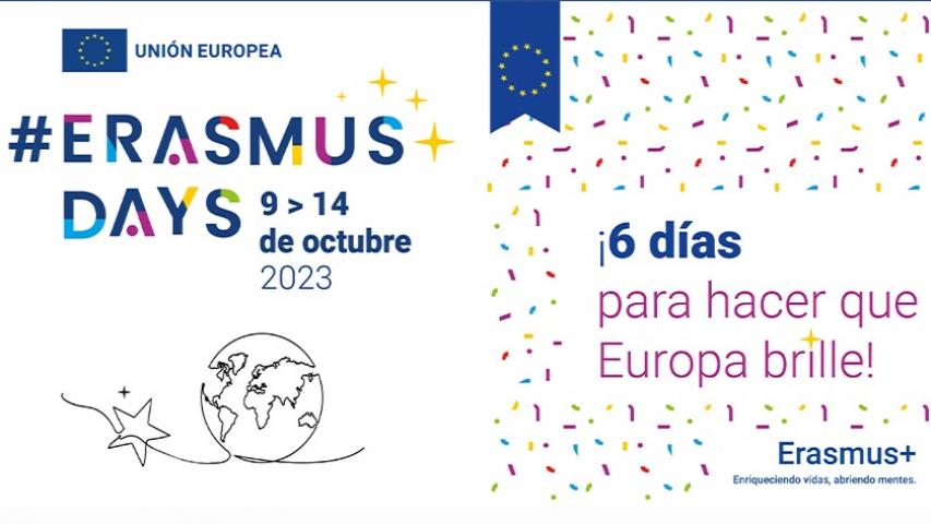 #ErasmusDays: 6 days to make Europe shine!